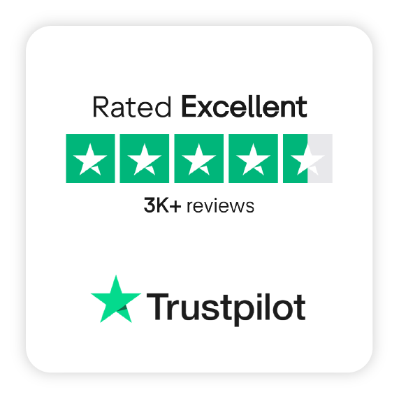 Rated Excellent on Trustpilot